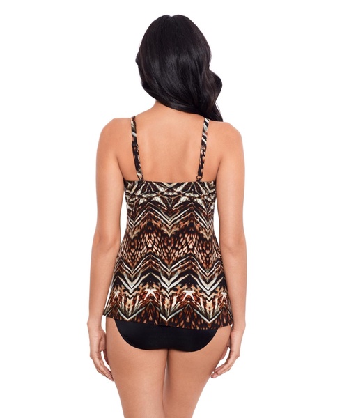 Women's Tribal Tigress Gala Tankini Top