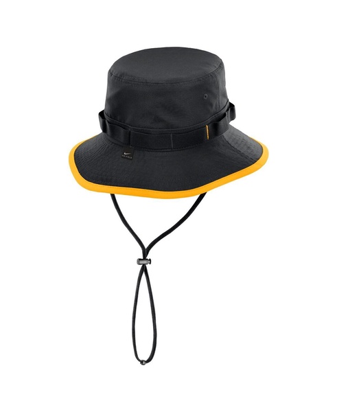 Men's Black Iowa Hawkeyes 2024/25 On-Field Apex Performance Boonie Bucket Hat