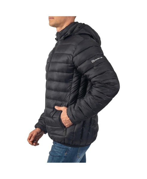 Men's Milo Hooded Puffer Jacket Down Alternative Lightweight Coat