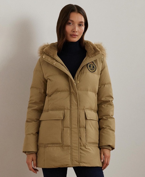 Women's Hooded Crest Puffer Coat