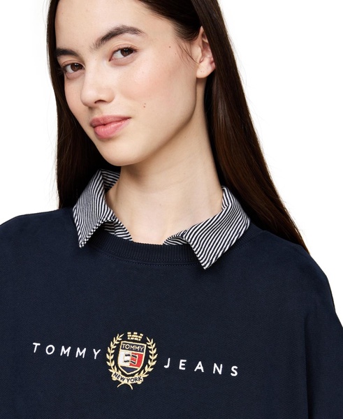 Women's Crest Logo Sweatshirt Dress