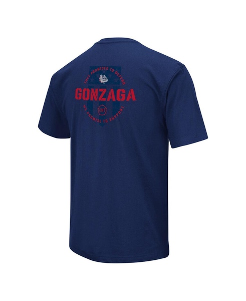 Men's Navy Gonzaga Bulldogs OHT Military Appreciation T-Shirt