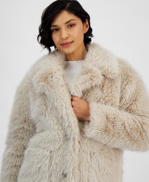 Women's Shaggy Faux-Fur Jacket, Exclusively at Macy's