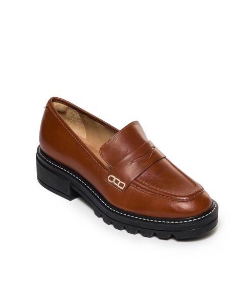 Bernardo Chandler Lug-Sole Loafer