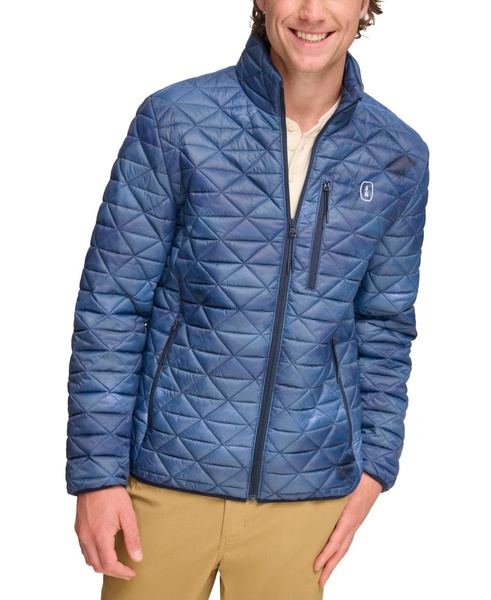 Men's Delta Diamond Quilted Packable Puffer Jacket