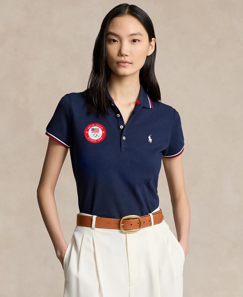 Women's Team USA Mesh Polo Shirt