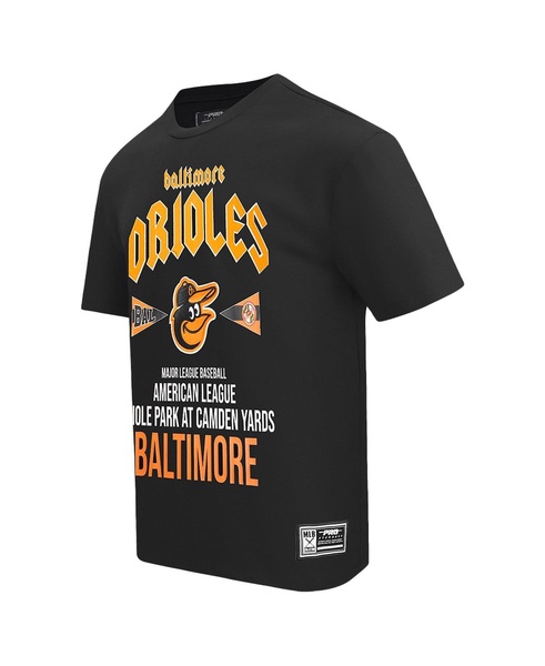 Men's Black Baltimore Orioles Oversized City Tour T-Shirt