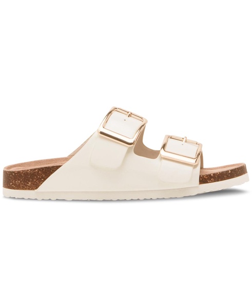 Bodie Buckle Footbed Slide Sandals