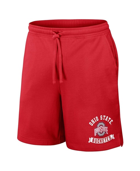 Men's Darius Rucker Collection by Scarlet Ohio State Buckeyes Logo Shorts