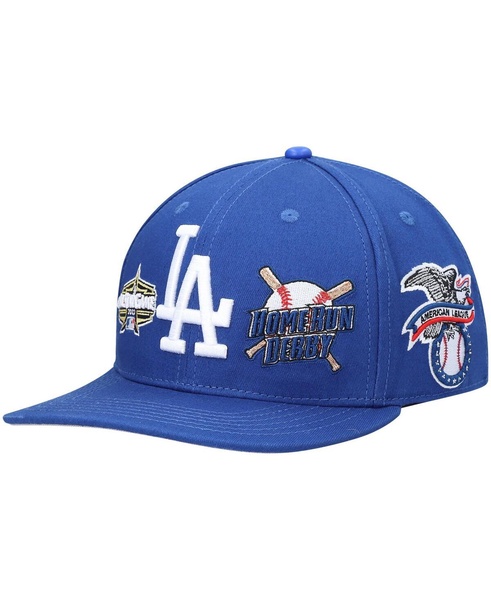 Men's Royal Los Angeles Dodgers All-Star Multi Hit Wool Snapback Hat