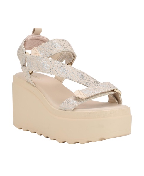 Women's Ocilia Quattro Logo Sport Eva Wedge Strappy Sandals