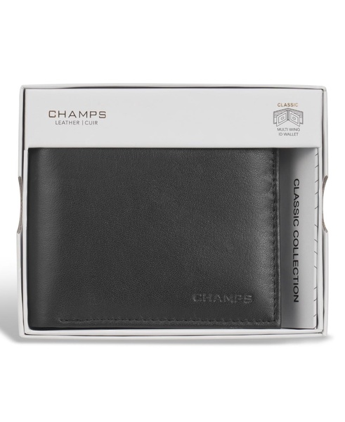 Men's Classic Collection Leather Multi-Wing Id Wallet