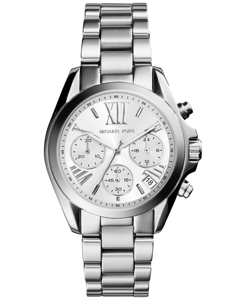 Women's Bradshaw Silver-Tone Stainless Steel Bracelet Watch 36mm