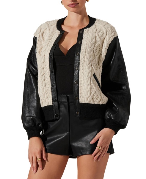 Women's Fionn Mixed-Media Jacket