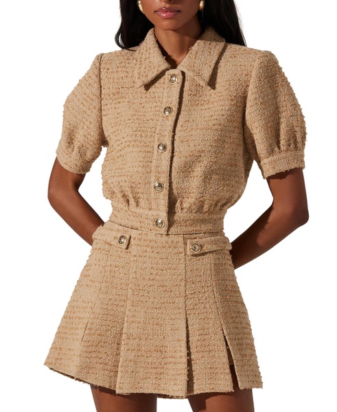 Women's Bronwyn Tweed Shirt Jacket