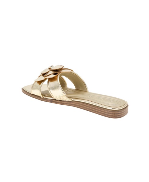 Women's Mazey Flower Slide Flat Sandals