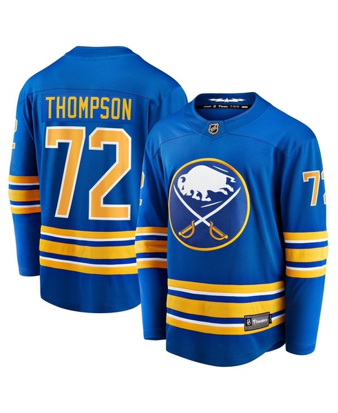 Men's Tage Thompson Royal Buffalo Sabres Home Breakaway Player Jersey