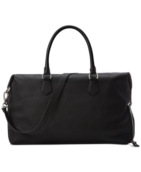 Men's Pebbled Leather Duffel