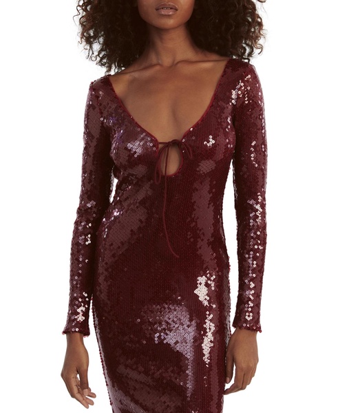 Women's Verona Low-Back Sequin Maxi Dress