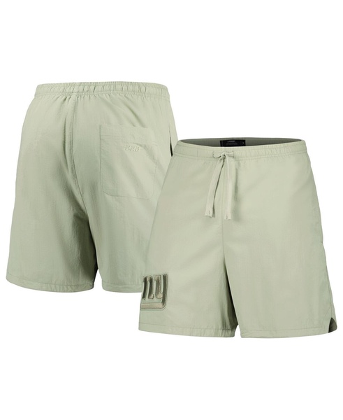 Men's Light Green New York Giants Neutrals 2.0 Woven Shorts