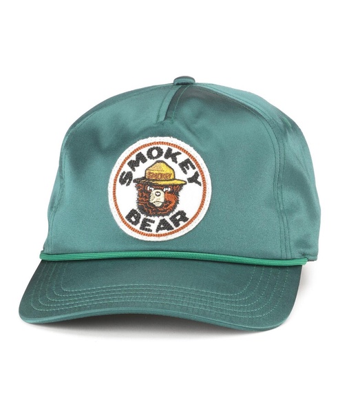 Men's Green Smokey Bear Blazer Adjustable Hat