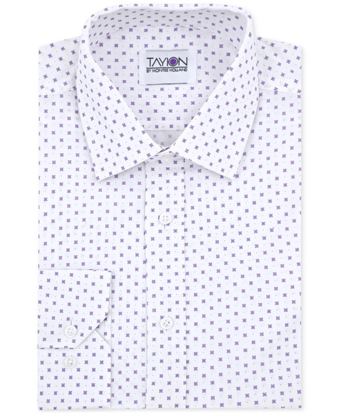 Men's Geo-Print Dress Shirt