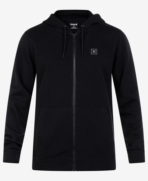 Men's Icon Chest Logo Full Zip Hooded Sweatshirt