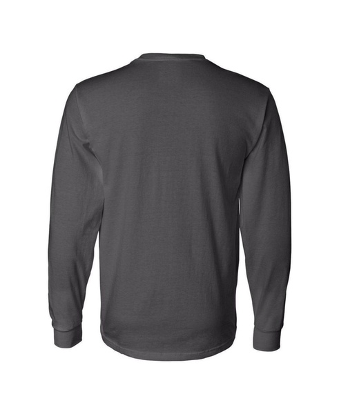 Men's Logo With Character Long Sleeve Adult Tee / T-Shirt