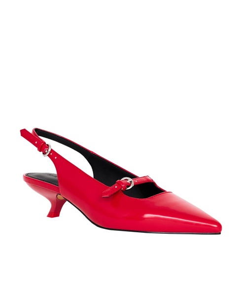 Women's Micro Heel Slingback Pumps