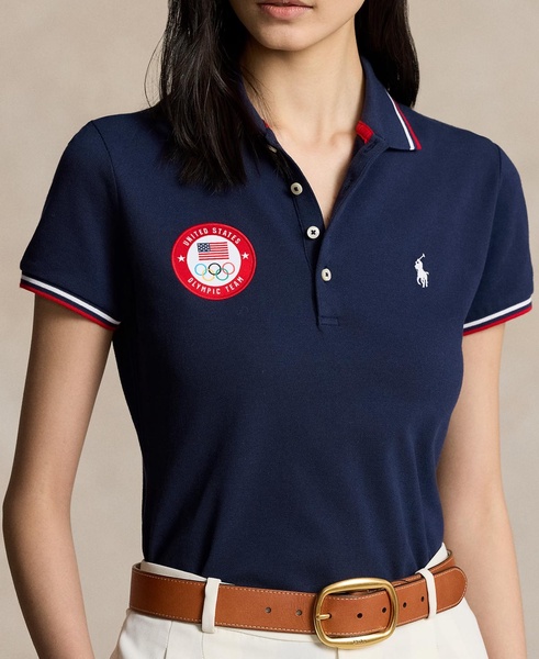 Women's Team USA Mesh Polo Shirt