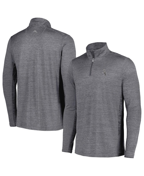 Men's Charcoal Chicago White Sox Delray IslandZone Half-Zip Top