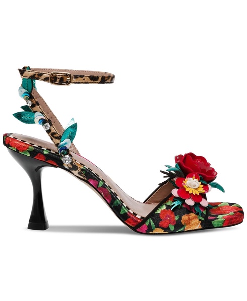 Women's Karra Flower-Embellished High-Heel Dress Sandals