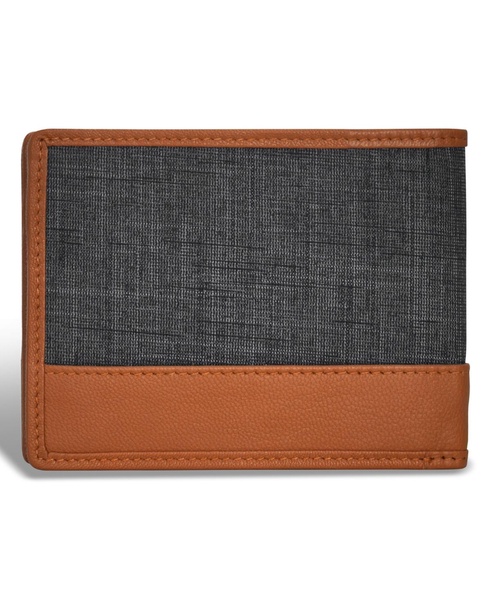 Men's Denim Collection Leather Top Wing Wallet