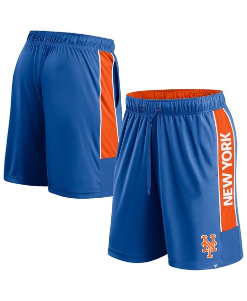 Men's Royal New York Mets Win the Match Defender Shorts