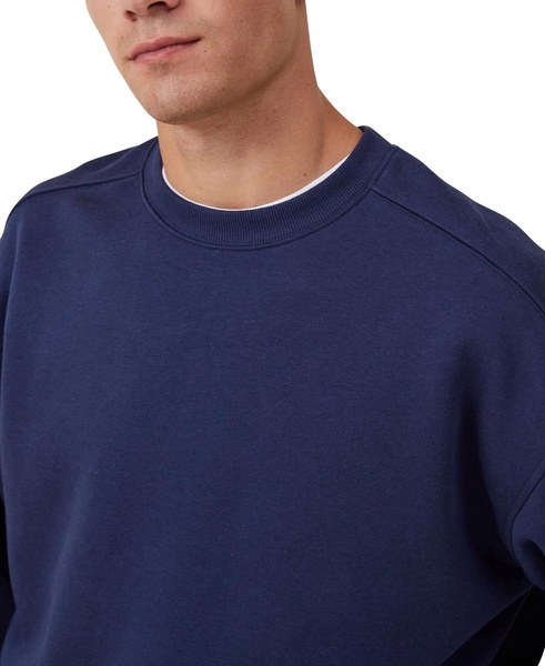 Men's Box Fit Crew Sweater