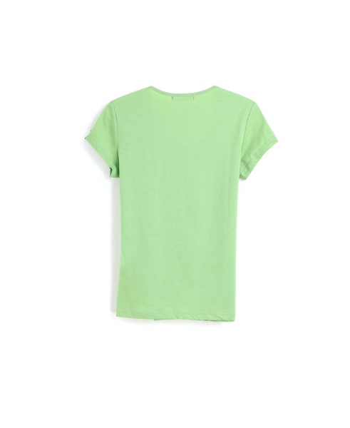 Women's Bellemere Ultra Thin Low Crew Neck Cotton T-shirt