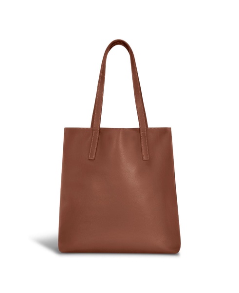 Onyx Collection Leather Vertical Tote