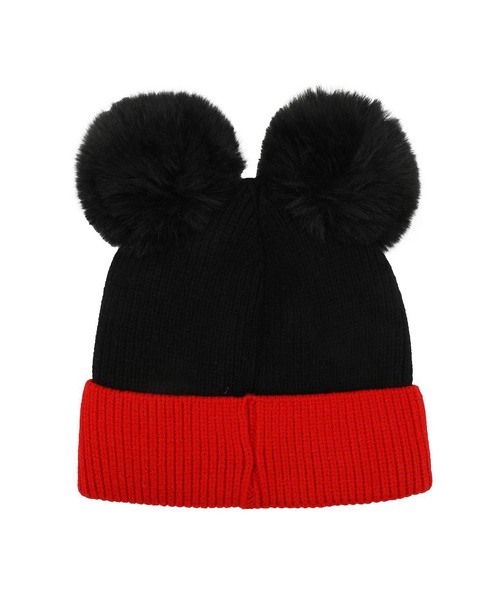 Mickey Mouse-Inspired Knit Cap