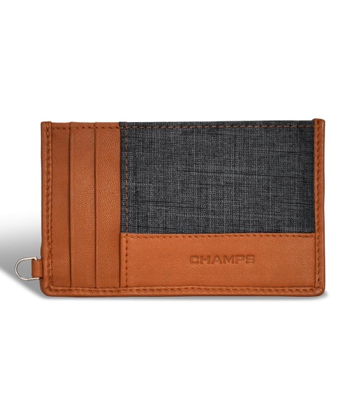 Men's Denim Collection Leather Slim Cardholder