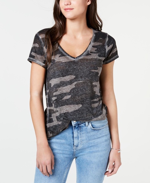 Camo-Print T-Shirt