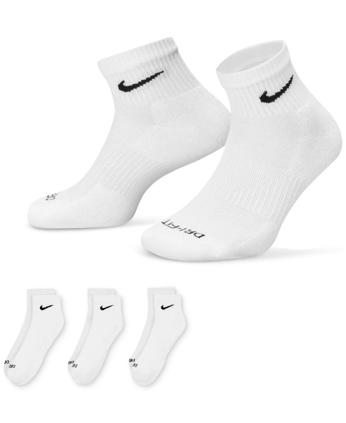 Dri-FIT Cushion Quarter Socks 3-Pack