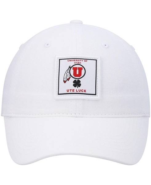 Men's White Utah Utes Dream Adjustable Hat