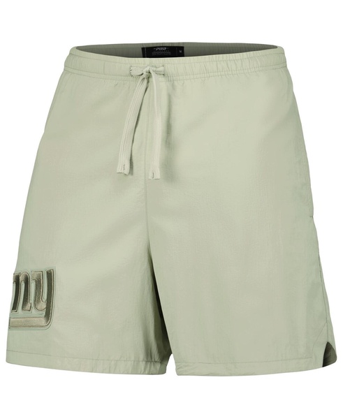 Men's Light Green New York Giants Neutrals 2.0 Woven Shorts