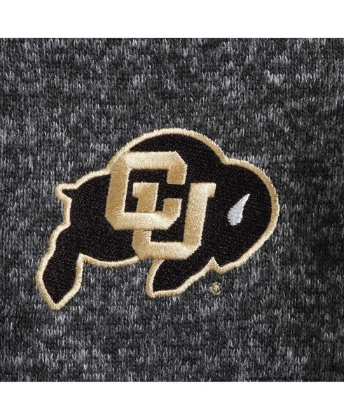 Men's Black Colorado Buffaloes Fortune Half-Zip Sweatshirt