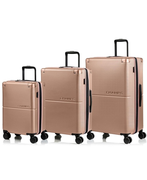 3-Piece Earth Hardside Luggage Set with USB