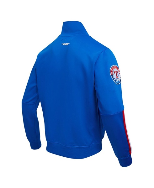 Men's Royal Texas Rangers Fast Lane Full-Zip Track Jacket