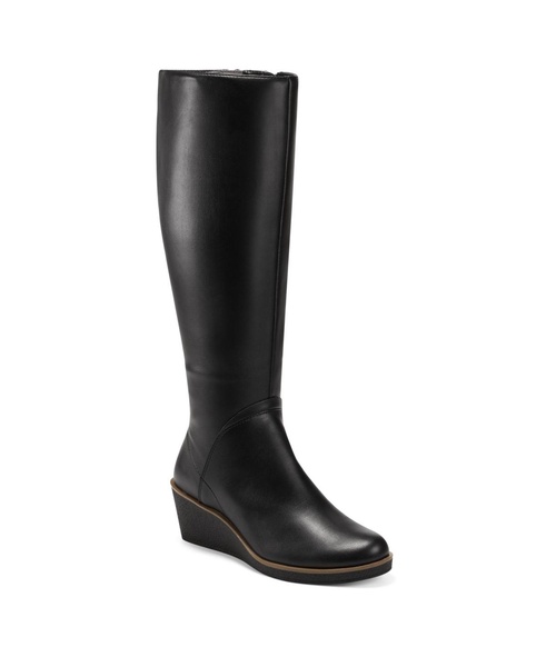 Women's Tall Binocular Regular Calf Wedge Boots