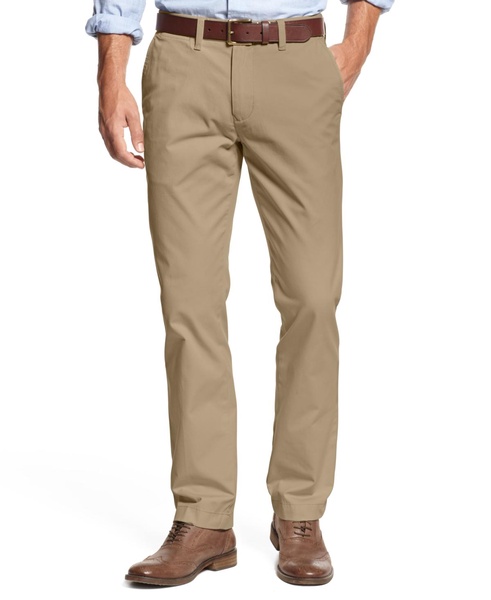 Men's Big & Tall TH Flex Stretch Custom-Fit Chino Pants