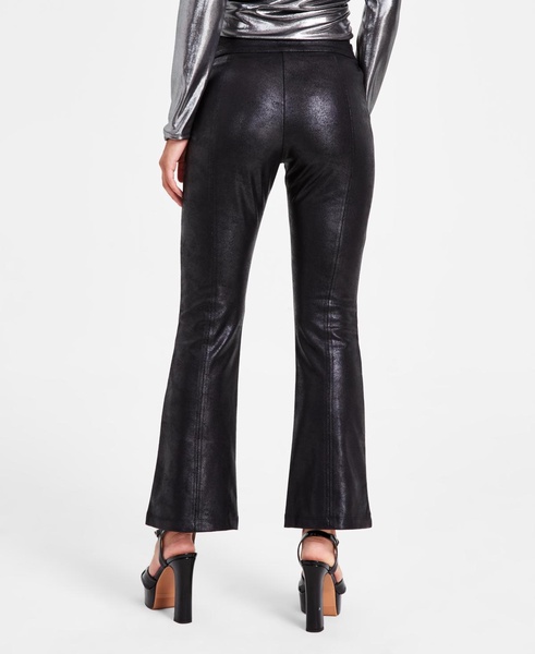 Women’s High-Rise Pull-On Slit-Leg Pants, Created for Macy’s 