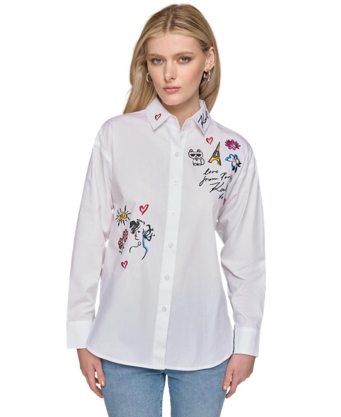 Women's Cotton Oversized Whimsy Shirt